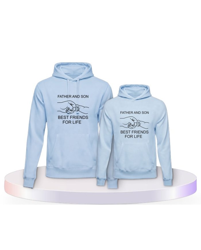 Best Friends For Life Familylook Eltern-Kind Hoodies | Paarpulli