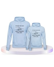 Best Friends For Life Familylook Eltern-Kind Hoodies | Paarpulli