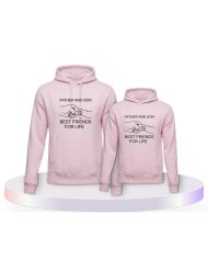 Best Friends For Life Familylook Eltern-Kind Hoodies | Paarpulli