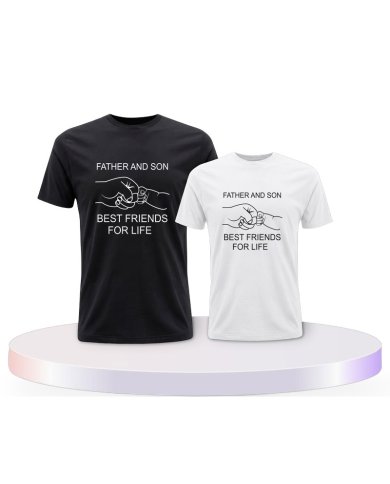 Eltern-Kind Partnerlook Best Friends For Life Familylook | Paarpulli