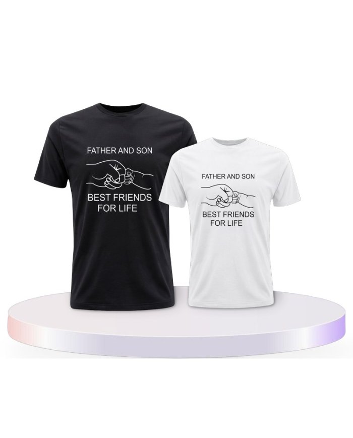 Eltern-Kind Partnerlook Best Friends For Life Familylook | Paarpulli