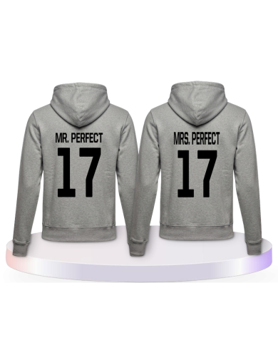 Mr Mrs Perfect Pulli Pärchen Hoodies | Paarpulli
