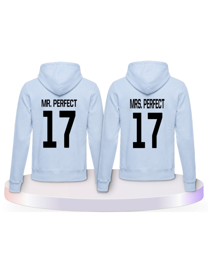 Mr Mrs Perfect Pulli Pärchen Hoodies | Paarpulli