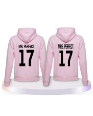 Mr Mrs Perfect Pulli Pärchen Hoodies | Paarpulli