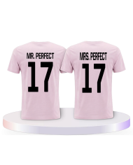 Gemeinsamer Look: Mr Mrs Perfect T-Shirts | Paarpulli