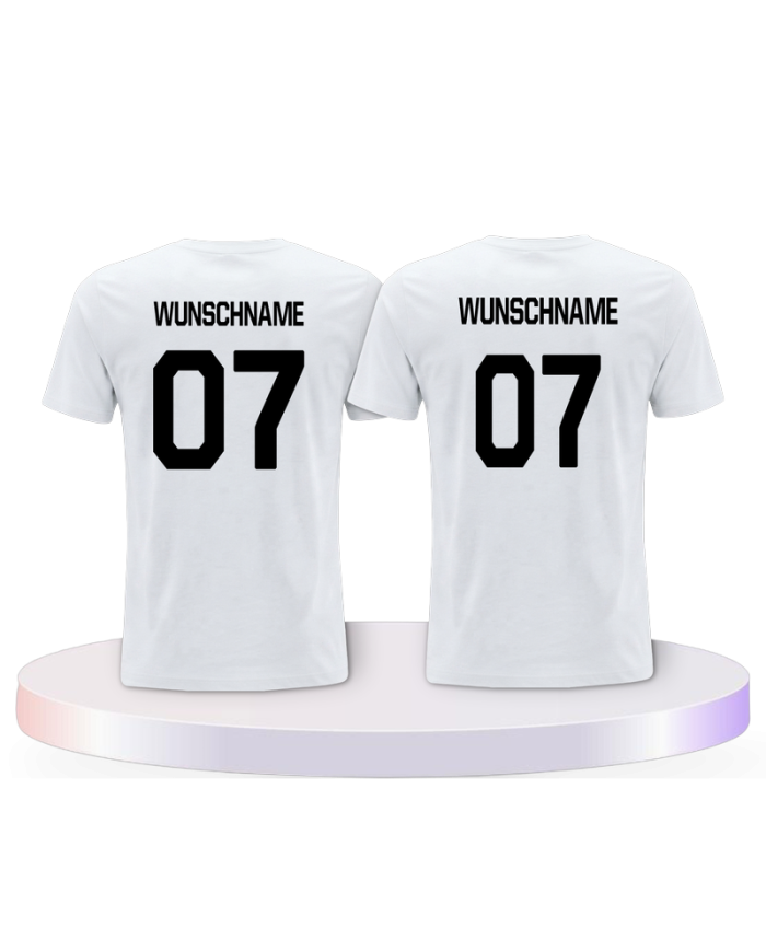 Wunschname Couple T-Shirts kaufen | Paarpulli