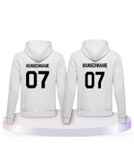 Wunschname Couple Hoodies kaufen | Paarpulli