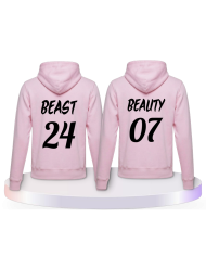 Beauty and Beast Kapuzenpullover Couple Hoodies kaufen | Paarpulli