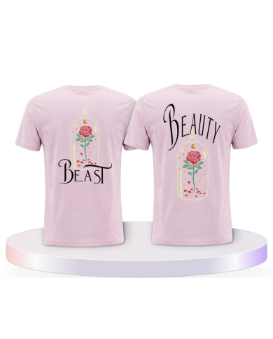 Gemeinsamer Look: Beauty and Beast T-Shirts | Paarpulli
