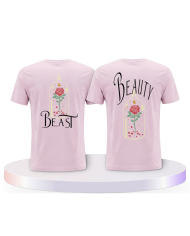 Gemeinsamer Look: Beauty and Beast T-Shirts | Paarpulli