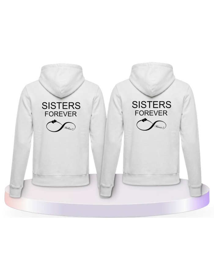 Sisters Forever Pullis für BFF (Best Friend Forever) | Paarpulli