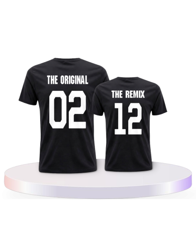 Vater und Sohn Shirt The Original and The Remix | Paarpulli