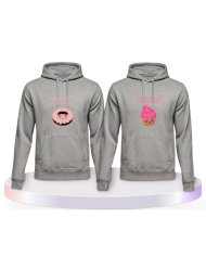 Gemeinsamer Look: Donut & Cupcake Best Friends Hoodies | Paarpulli