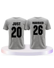 Partnerlook T-Shirts mit Just Married T Shirts | Paarpulli