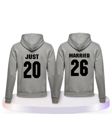 Just Married Couple Hoodies kaufen | Paarpulli