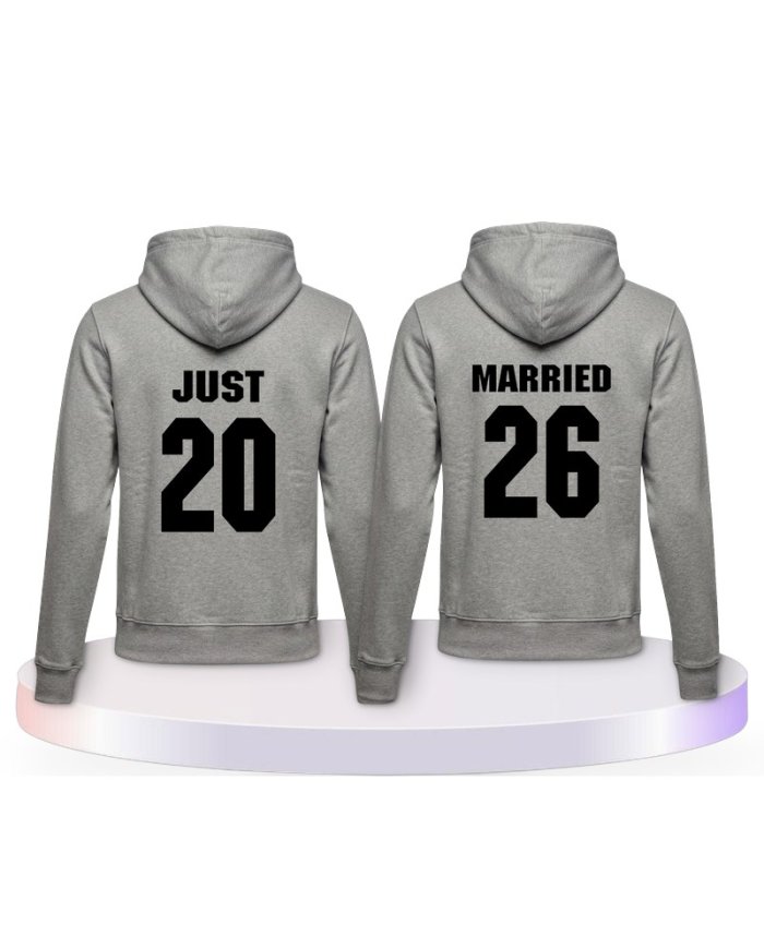 Just Married Couple Hoodies kaufen | Paarpulli