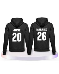 Just Married Couple Hoodies kaufen | Paarpulli