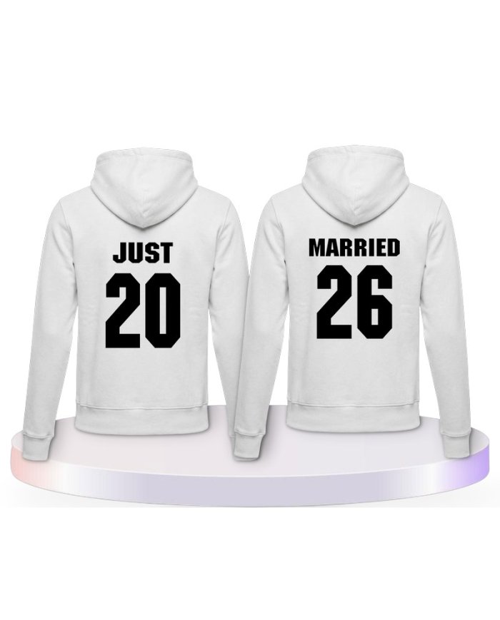 Just Married Couple Hoodies kaufen | Paarpulli