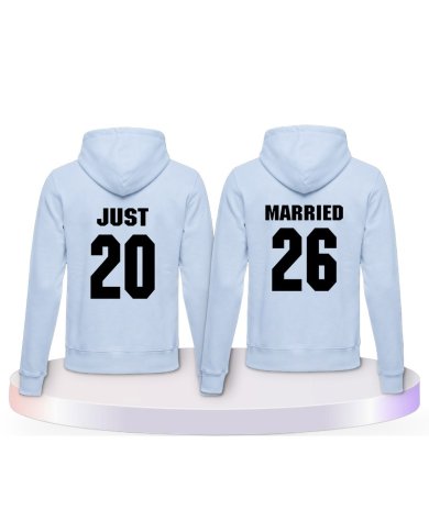 Just Married Couple Hoodies kaufen | Paarpulli