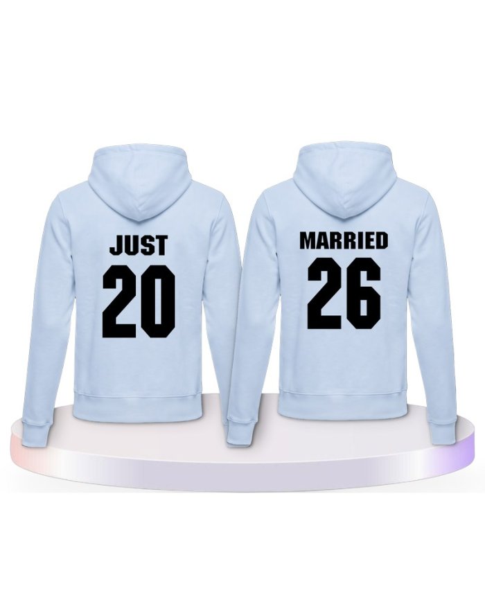 Just Married Couple Hoodies kaufen | Paarpulli