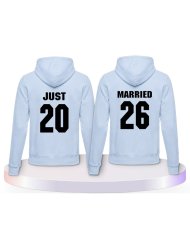 Just Married Couple Hoodies kaufen | Paarpulli