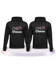 Mr. und Mrs. Claus Christmas Pärchen Hoodies | Paarpulli