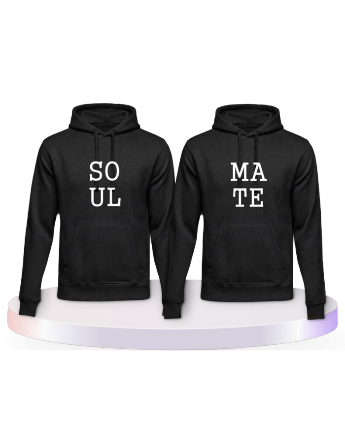 Gemeinsamer Look: Soulmate Pulli T-Shirts | Paarpulli