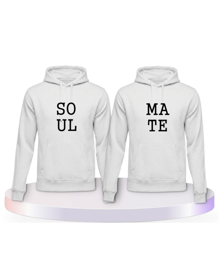 Gemeinsamer Look: Soulmate Pulli T-Shirts | Paarpulli