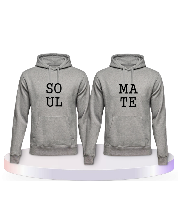 Gemeinsamer Look: Soulmate Pulli T-Shirts | Paarpulli