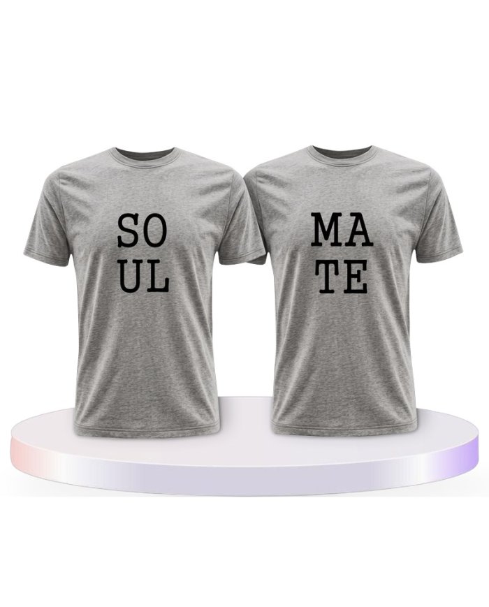 Gemeinsamer Look: Soulmate T-Shirts | Paarpulli