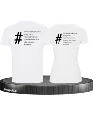 Wir bleiben Zuhause Partnerlook T-Shirts