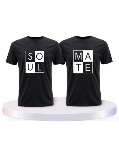 Gemeinsamer Look: Soul Mate im Rahmen T-Shirts | Paarpulli