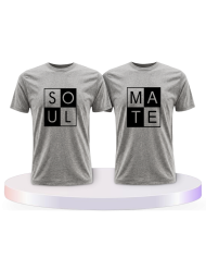 Gemeinsamer Look: Soul Mate im Rahmen T-Shirts | Paarpulli