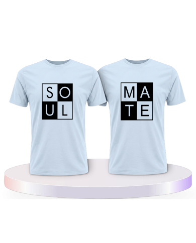 Gemeinsamer Look: Soul Mate im Rahmen T-Shirts | Paarpulli