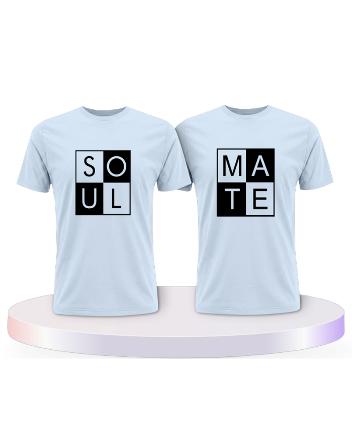 Gemeinsamer Look: Soul Mate im Rahmen T-Shirts | Paarpulli