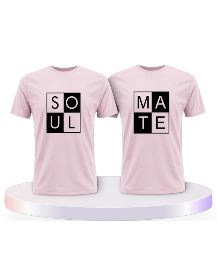 Gemeinsamer Look: Soul Mate im Rahmen T-Shirts | Paarpulli