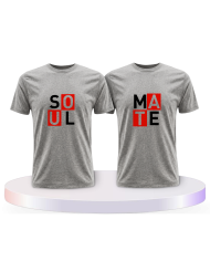 Soul Mate Kasten rot für Seelenverwandte Pärchen T-Shirts | Paarpulli