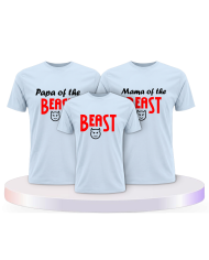 Beast im Familienset T-Shirts | Paarpulli