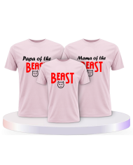 Beast im Familienset T-Shirts | Paarpulli
