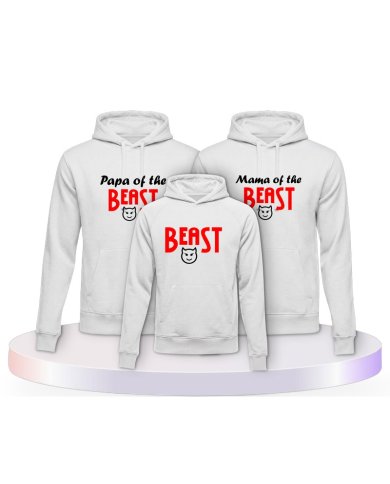 Beast Partner Outfit für die Familie | Paarpulli