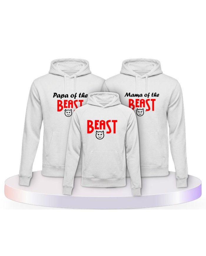 Beast Partner Outfit für die Familie | Paarpulli