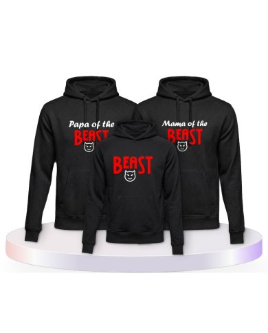 Beast Partner Outfit für die Familie | Paarpulli