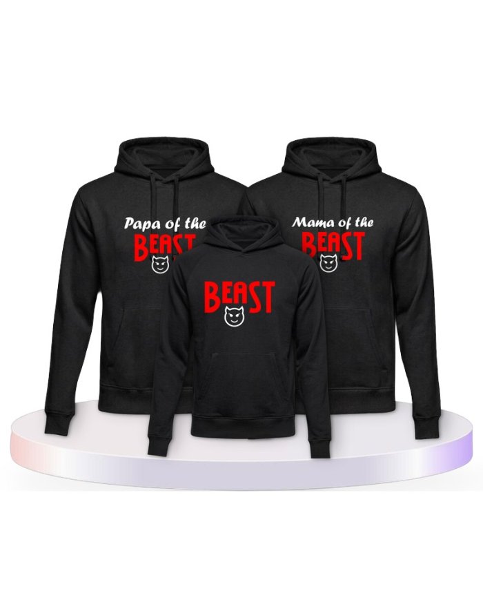 Beast Partner Outfit für die Familie | Paarpulli