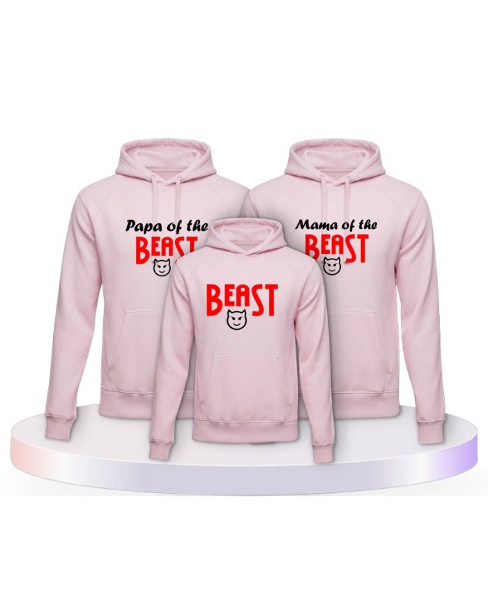 Beast Partner Outfit für die Familie | Paarpulli