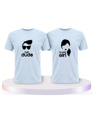 Hot Dude Sweet Girl Shirts Couple T-Shirts kaufen | Paarpulli