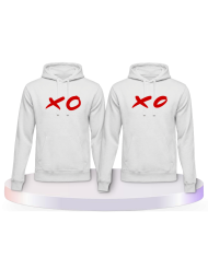 Partnerlook Hoodies mit XO | Paarpulli