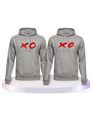 Partnerlook Hoodies mit XO | Paarpulli