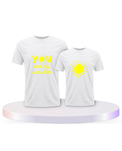 You are my Sunshine Shirts für Eltern-Kind T-Shirts | Paarpulli
