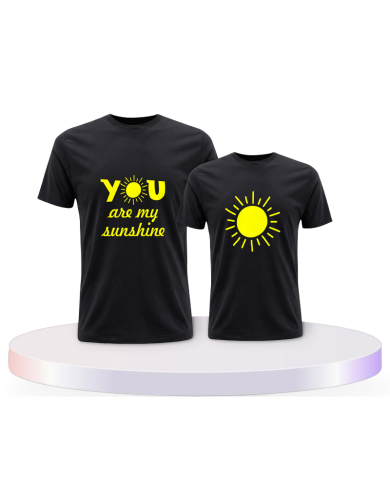 You are my Sunshine Shirts für Eltern-Kind T-Shirts | Paarpulli