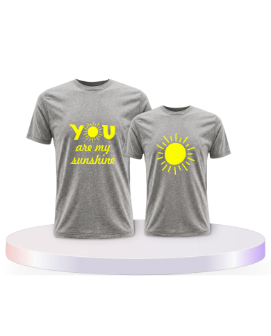 You are my Sunshine Shirts für Eltern-Kind T-Shirts | Paarpulli